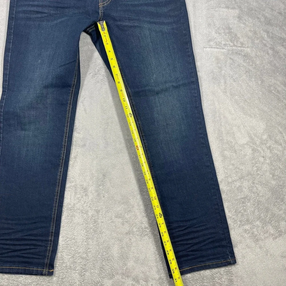 Levi's 511 Slim Jeans Mens 32x32(31) Dark Wash Blue Stretch Denim 18181-0014